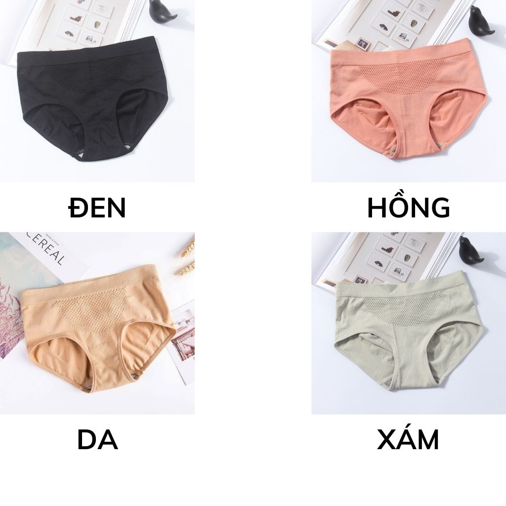 Quần lót nữ cotton kháng khuẩn cute đẹp ôm trọn vòng 3 quyến rũ JOCOSI L011
