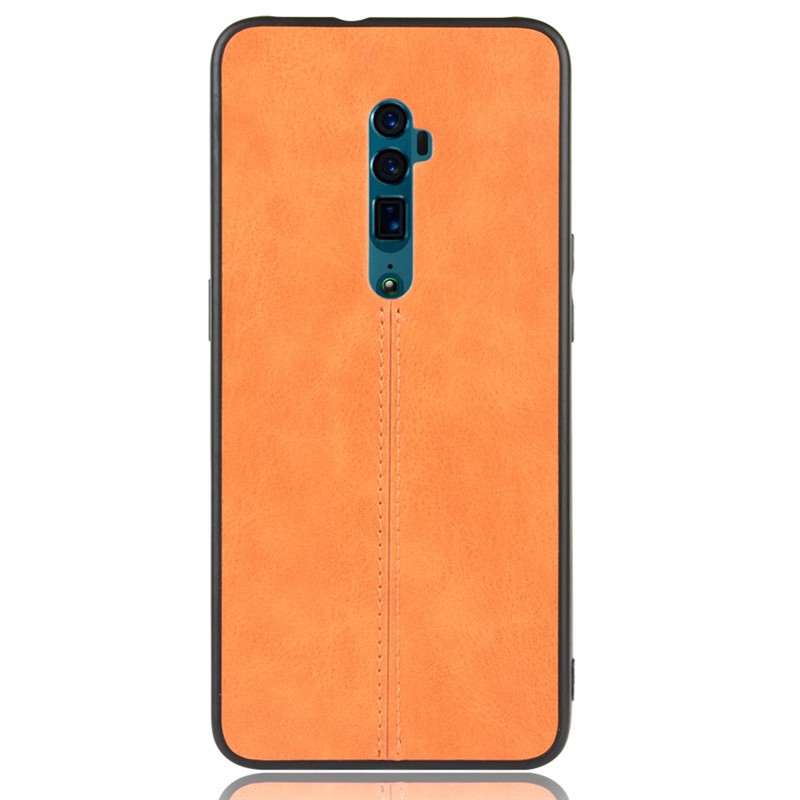 Ốp điện thoại da pu viền silicone cứng dành cho OPPO Reno 10X ZOOM