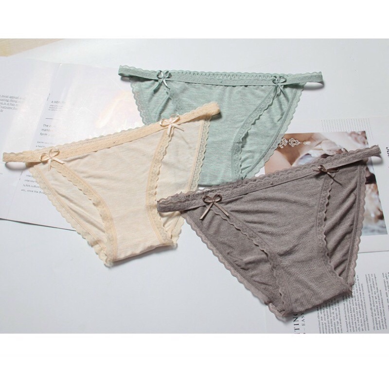 Quần lót nữ dây sườn cotton đũi mềm mát nhẹ nhàng sexy quyến rũ 7200