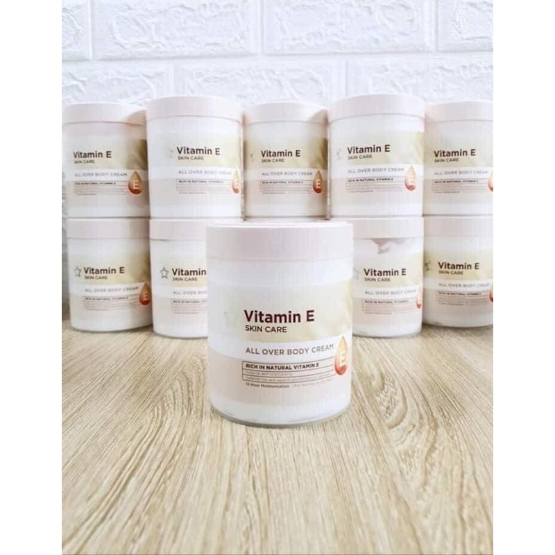 Dưỡng thể toàn thân cấp ẩm #Vitamin_E hàng nội địa sản xuất tại Anh_475ml | BigBuy360 - bigbuy360.vn