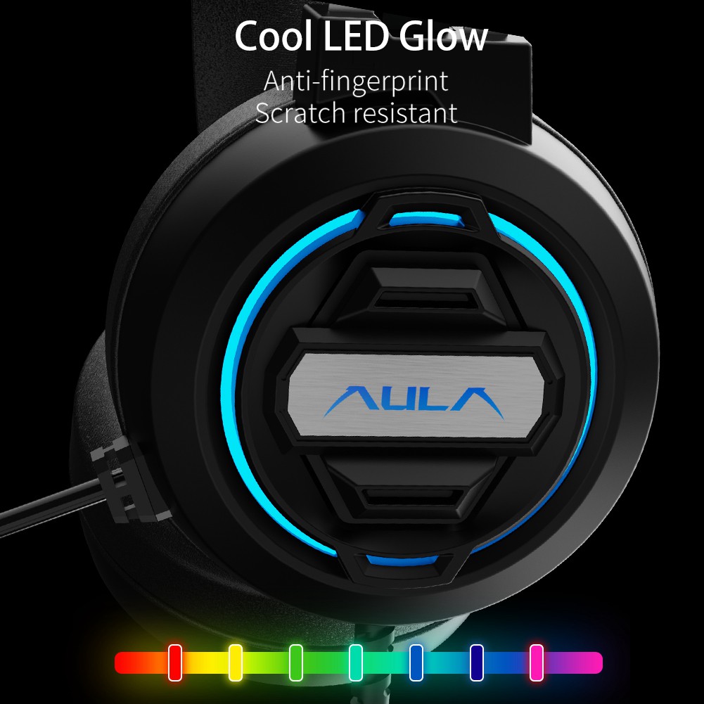 Tai Nghe Chơi Game Máy Tính AULA S603 Siêu Nhẹ Kèm Micrô 50MM | BigBuy360 - bigbuy360.vn