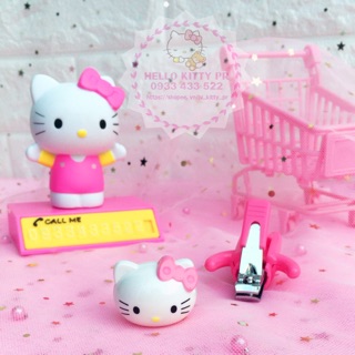 BẤM MÓNG TAY DORAEMON & HELLO KITTY