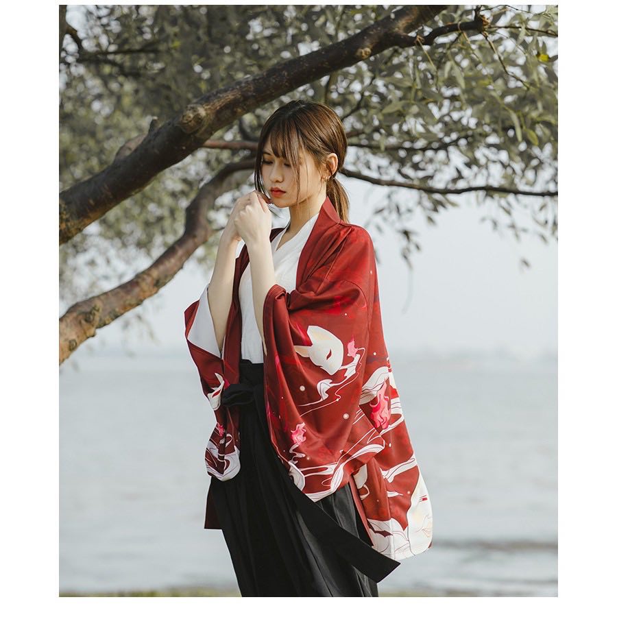 ÁO HAORI  MẶT NẠ COSPLAY CÁO TINH A29 | BigBuy360 - bigbuy360.vn
