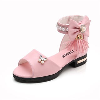 Sandal cho bé gái da mềm dễ thương