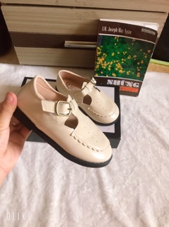 (HÀNG ORDER) Giày vintage da PU cho bé