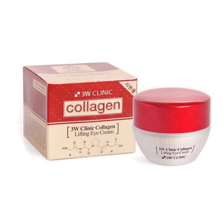 Kem dưỡng da chống lão hóa vùng mắt 3W Clinic Collagen Lifting Eye Cream 35ml