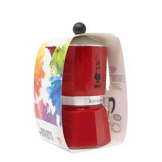 Ấm pha cà phê Bialetti Rainbow Red 3 cup