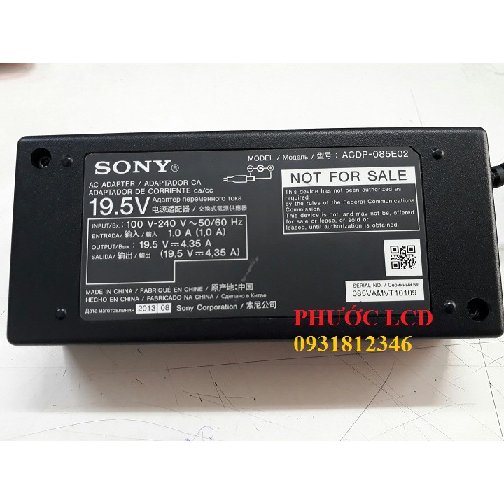 Adapter Sony 19.5V - 4.35A (lớn)