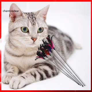 Đồ Chơi Cần Câu Lông Vũ Cho Mèo