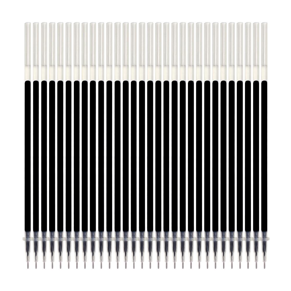 Winzige Bộ 3/10/30 ruột bút bi nước đen ruột bút gel 0.5mm ngòi bút chì kim