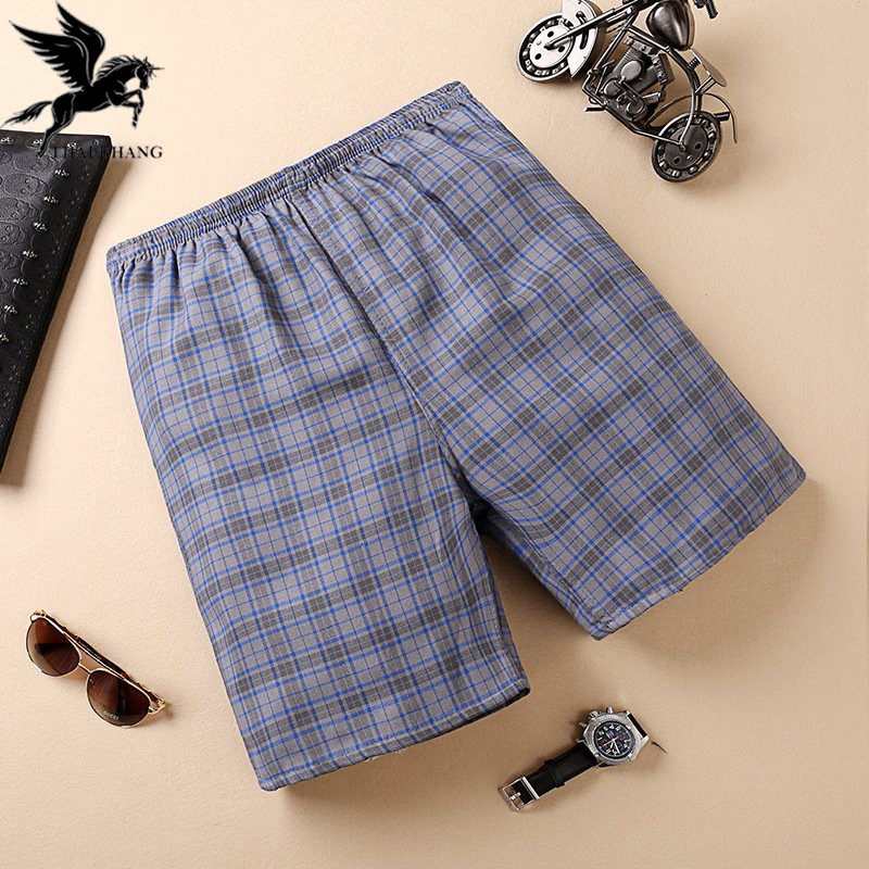 Quần đùi nam mặc ngủ vải cotton thun mềm mát nhẹ nhàng loại quần đùi nam free size 65kg | BigBuy360 - bigbuy360.vn