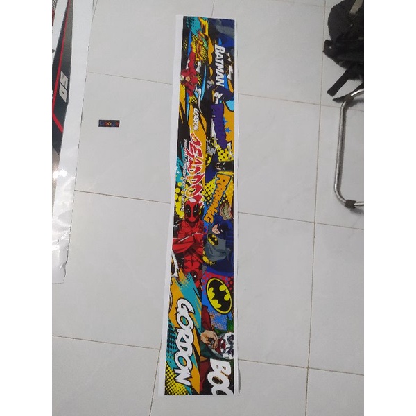 Tem dán niềng mavel