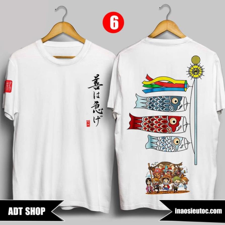 DEL HOT -  🔥HOT🔥BST áo phông One Piece in hình đẹp ⚡ Mẫu Áo in hình Luffy Gear 4 giá cực rẻ  / có size trẻ con