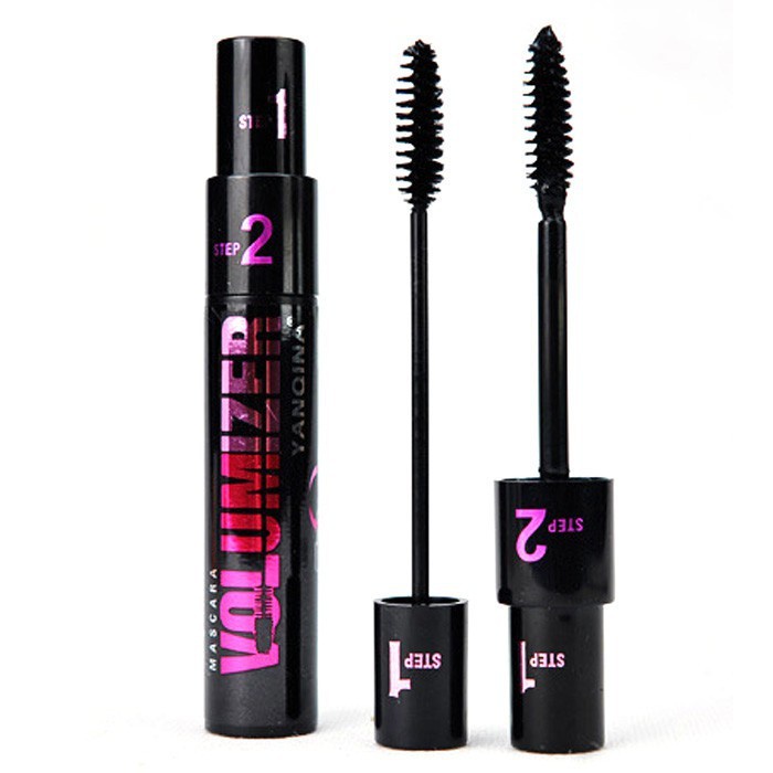 Mascara chuốt mi dài sợi tơ tằm 4D 2 trong 1