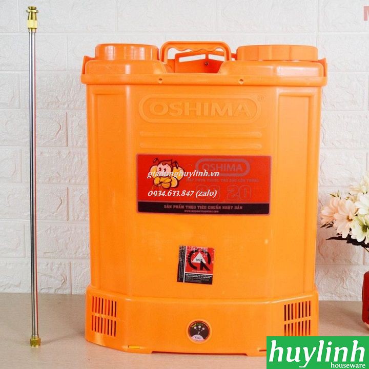 Bình xịt điện phun thuốc trừ sâu Oshima OS20 - 20 lít