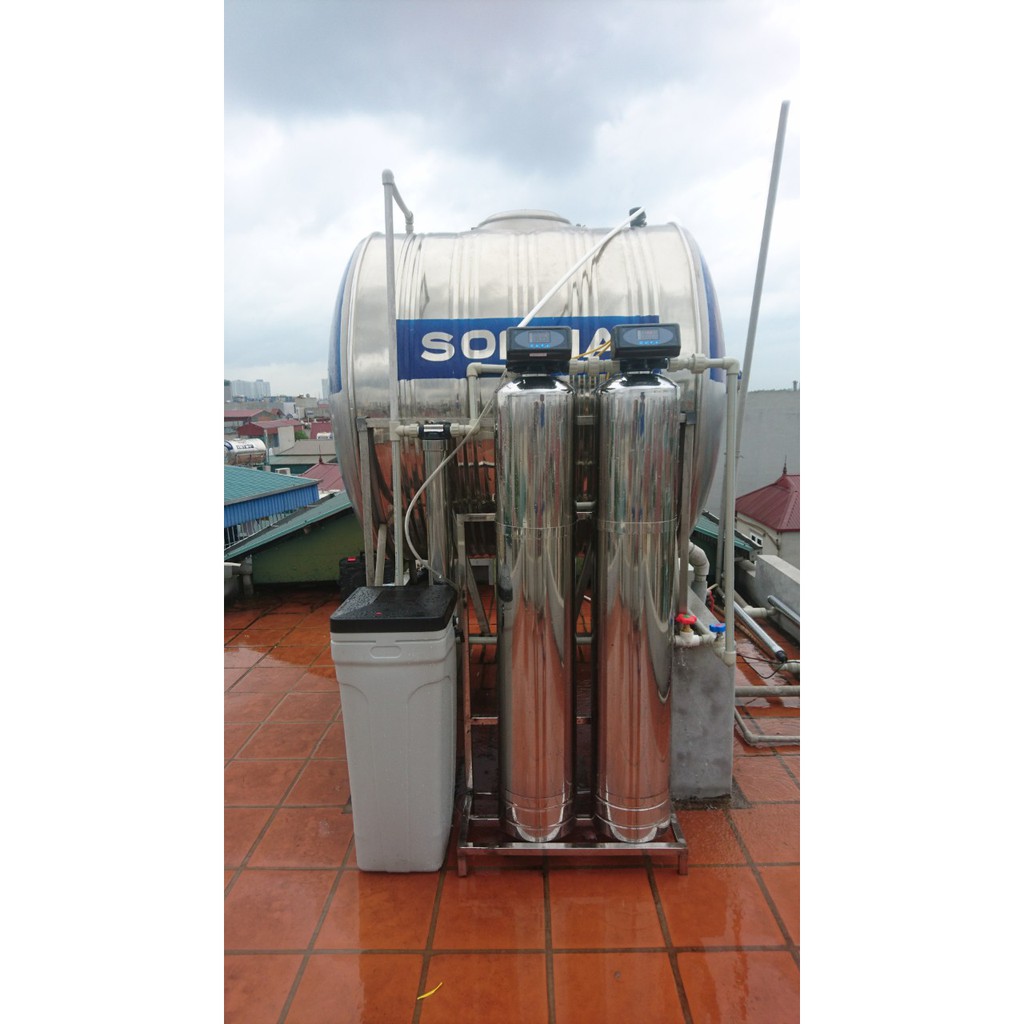 Thùng muối hoàn nguyên 65L 100L