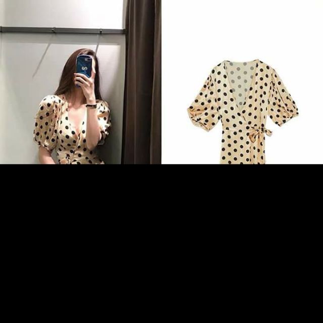 💢Maxi bi nude chéo ngực thắt nơ💢