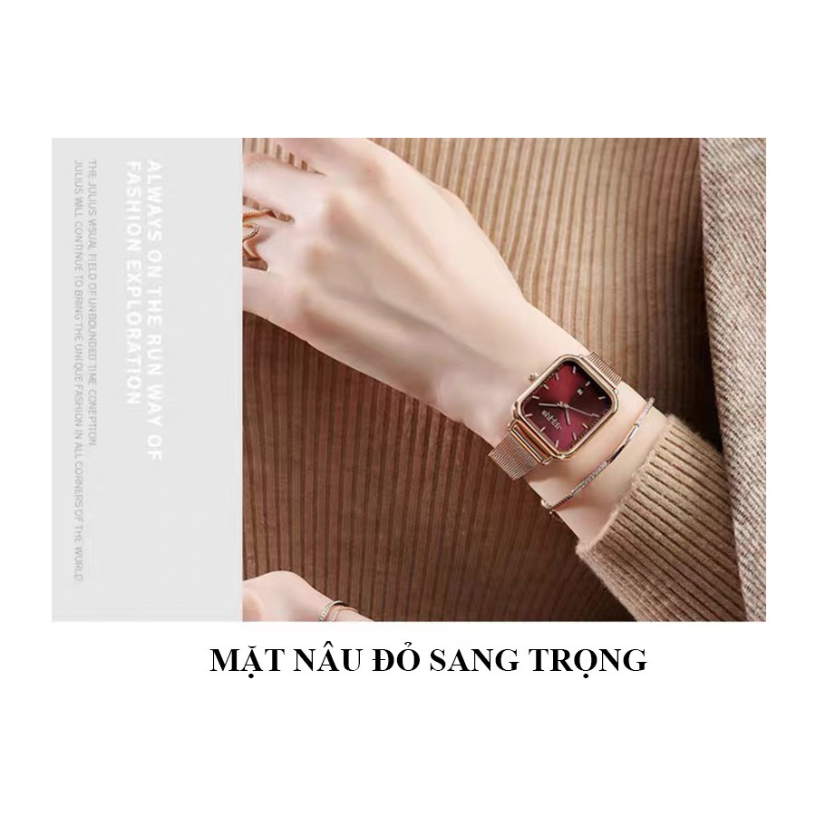 Đồng hồ nữ dây kim loại Julius JA-1297 | BigBuy360 - bigbuy360.vn