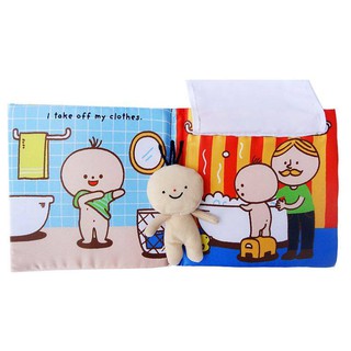 Sách vải it's bathtime