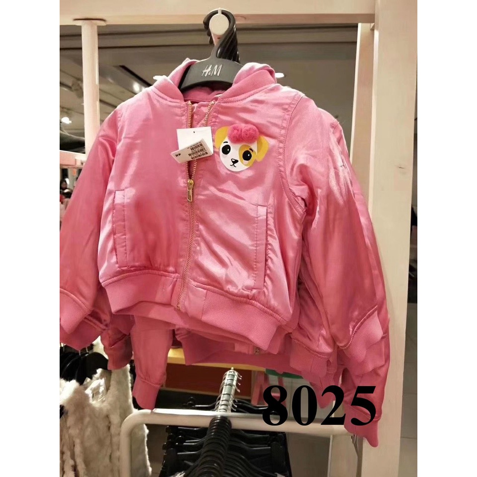 SALE 155K * Mã 8025: Áo khoác bé gái mũ nỉ siêu xinh  - Các màu như hình - Size: 4-5-6-14-16 tuổi - Giá: 199K