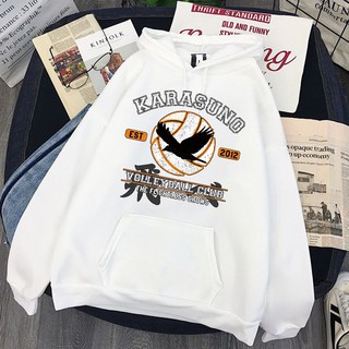 XẢ KHO Áo Hoodie Họa Tiết Hoạt Hình Haikyuu Phong Cách Harajuku Nhật Bản Size S-3Xl Cho Nam