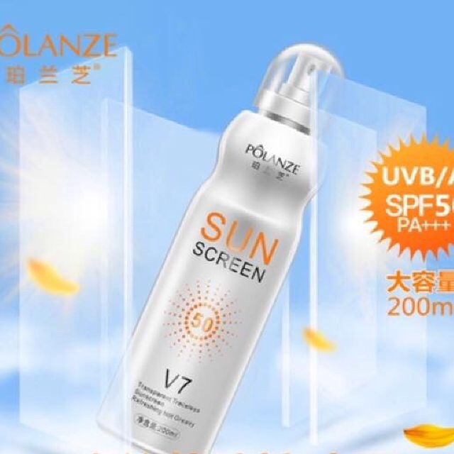 [Sale] Xịt chống nắng Hàn Quốc V7 180ml.