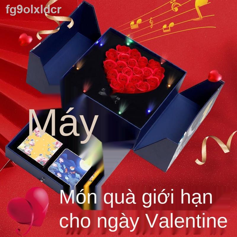 ▧❄❅Bộ trang điểm trọn bộ gồm bảng phấn mắt son môi hộp quà tặng trang điểm cho bạn gái, bạn gái, vợ, qu