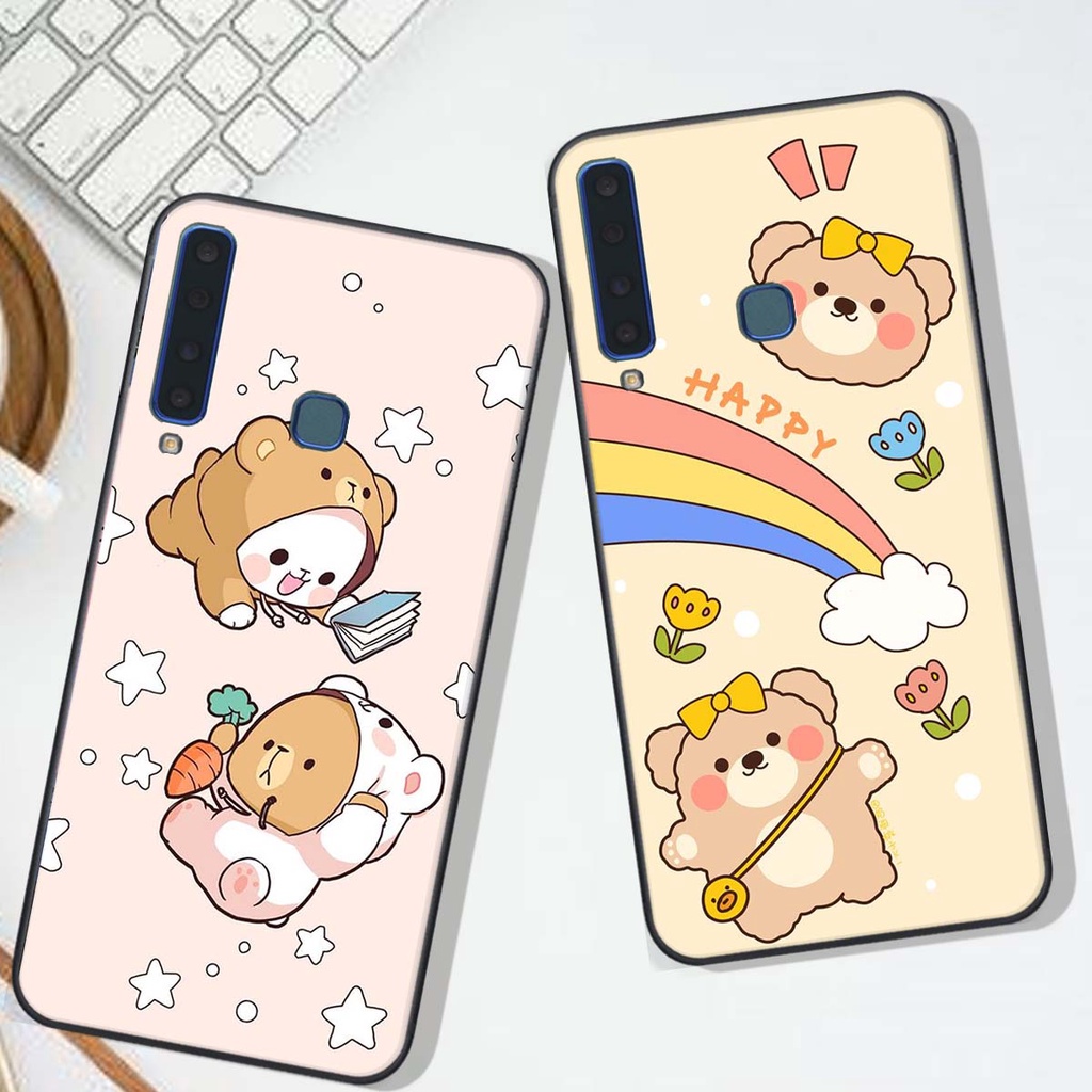 Ốp lưng Samsung A9 2018 in hình Gấu xinh xắn, Bò sữa đáng yêu,  ĐẸP -  RẺ - XINH - ĐỘC ĐÁO