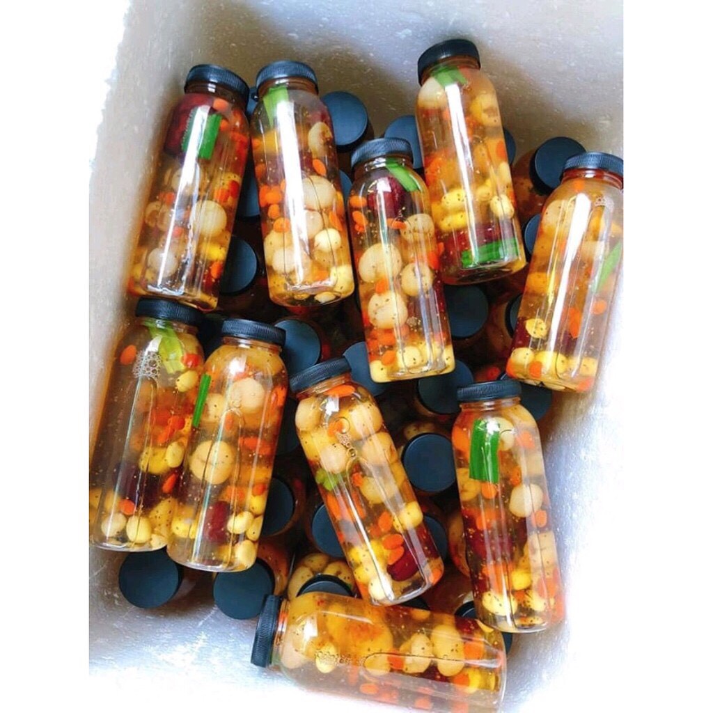 Chai Nhựa Pet Tròn Nắp Đen Cổ To 500ml (đựng chè dưỡng nhan) | BigBuy360 - bigbuy360.vn