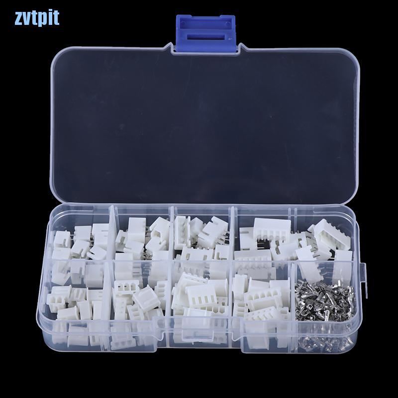 Set 230 Đầu Nối Dây Điện Xh2.54 2p 3p 4p 5 Pin 2.54mm