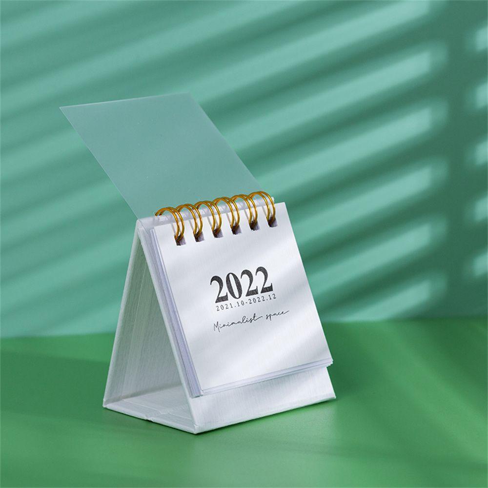 PISTA Lịch Để Bàn Hình Oct Dễ Thương 2021 - Dec. Lịch 2022 Để Bàn Mini