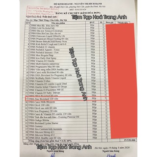 Kẽm ZinC Bioisland cho bé