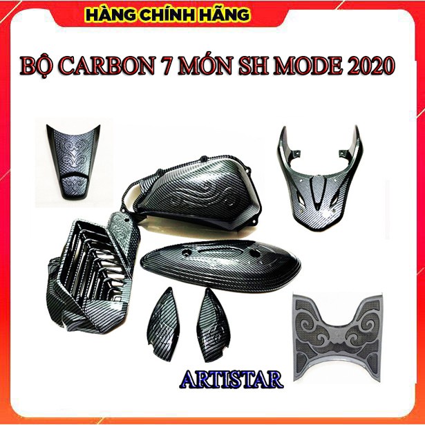 BỘ CARBON SH MODE 2020 - 2021 GỒM 7 MÓN ( ARTISTAR)