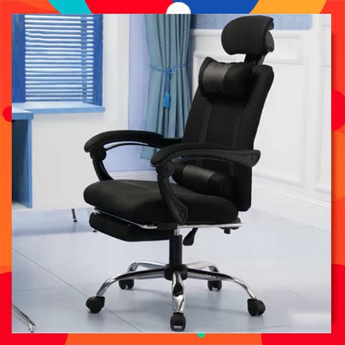 Ghế xoay văn phòng - gaming thiết kế hiện đại nghiêng góc 155 độ có để chân thoải mái | BigBuy360 - bigbuy360.vn