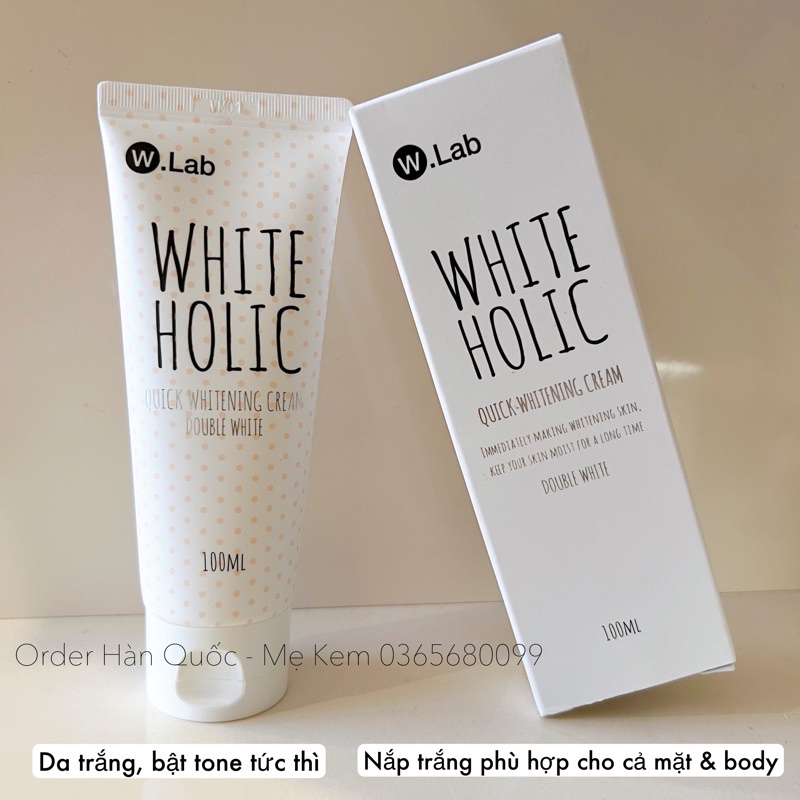 [100ml] Kem dưỡng trắng White Holic Double White