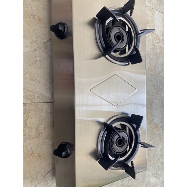 Bếp gas khò công nghiệp 5 cửa inox