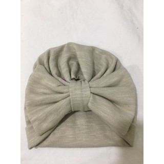 Mũ turban nơ cho bé