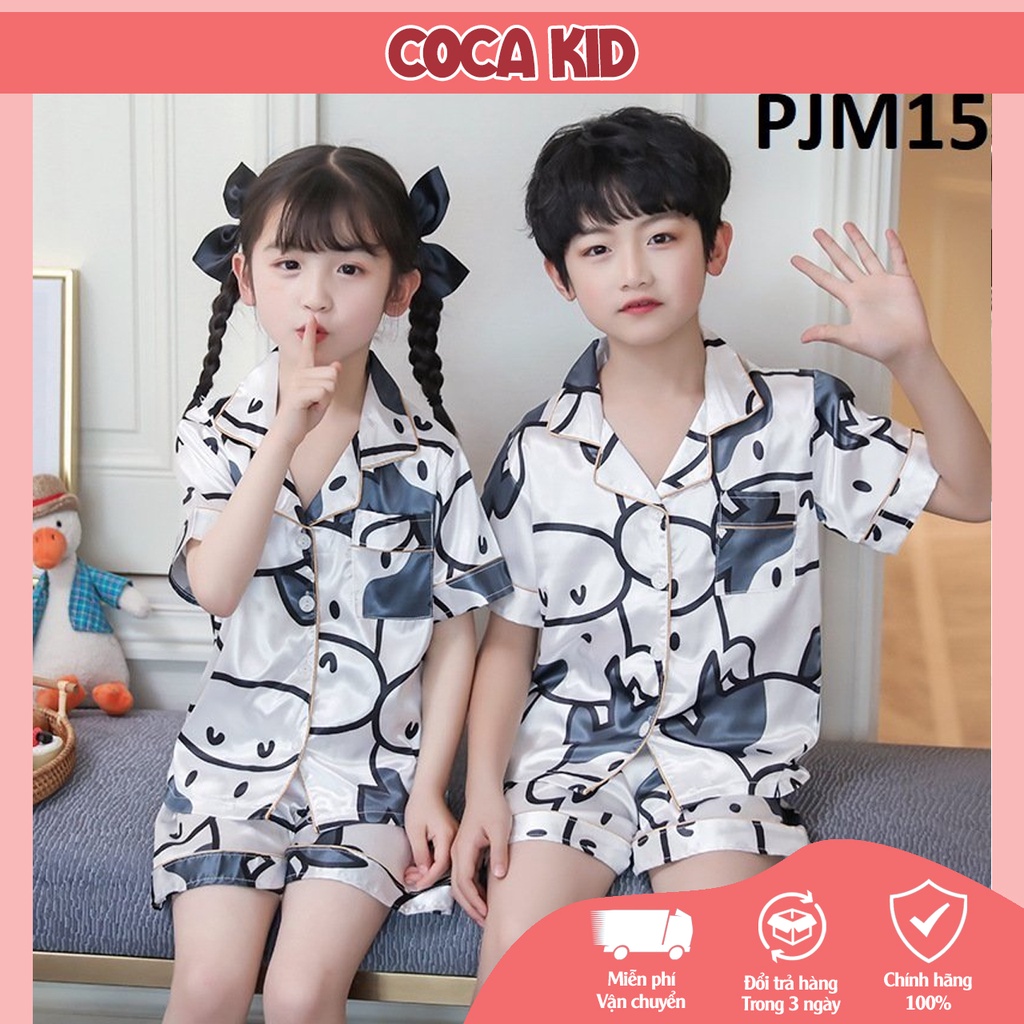 Đồ Ngủ Ngắn Tay Cho Bé, Bộ Pijama Ngắn Tay Bé Trai, Bộ Pijama Cho Bé