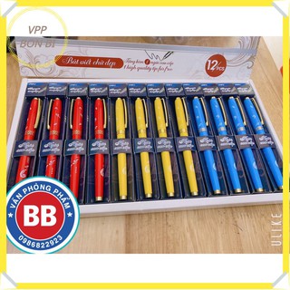 Bút máy luyện chữ DELI CQ897/CQ899 ngòi mài nét thanh nét đậm thích hợp cho bé mới tập viết