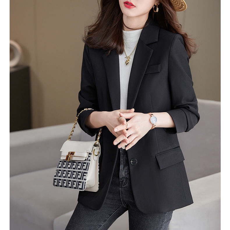 Áo Khoác Vest Màu Nâu Đa Năng Thời Trang Hàn Quốc Cho Nữ