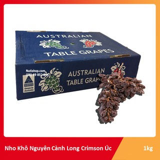 Nho khô nguyên cành Úc loại 1 1kg
