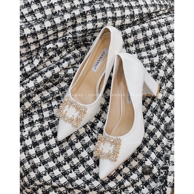 Giày cao gót mặt đá sang trọng mã H168