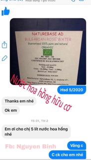 Nước hoa hồng hữu cơ Bulgari