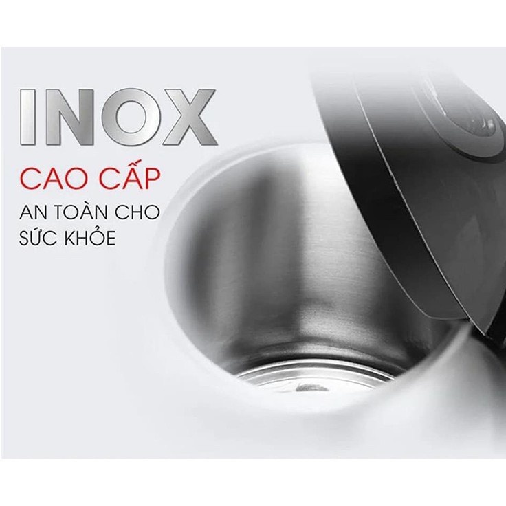 Ấm đun nước siêu tốc inox cao cấp  dung tích 1,8L Electric Kettle