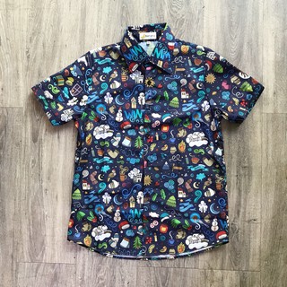 [Yeah1Shop]- Áo sơ mi hoạt hình Winters (M, L, XL) (SMHH)