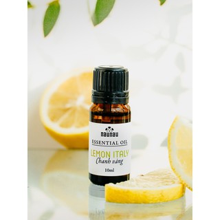 Tinh Dầu Lemon Italy NauNau Hương Chanh Vàng Thanh Mát Dịu Nhẹ Thư Giãn 10ml