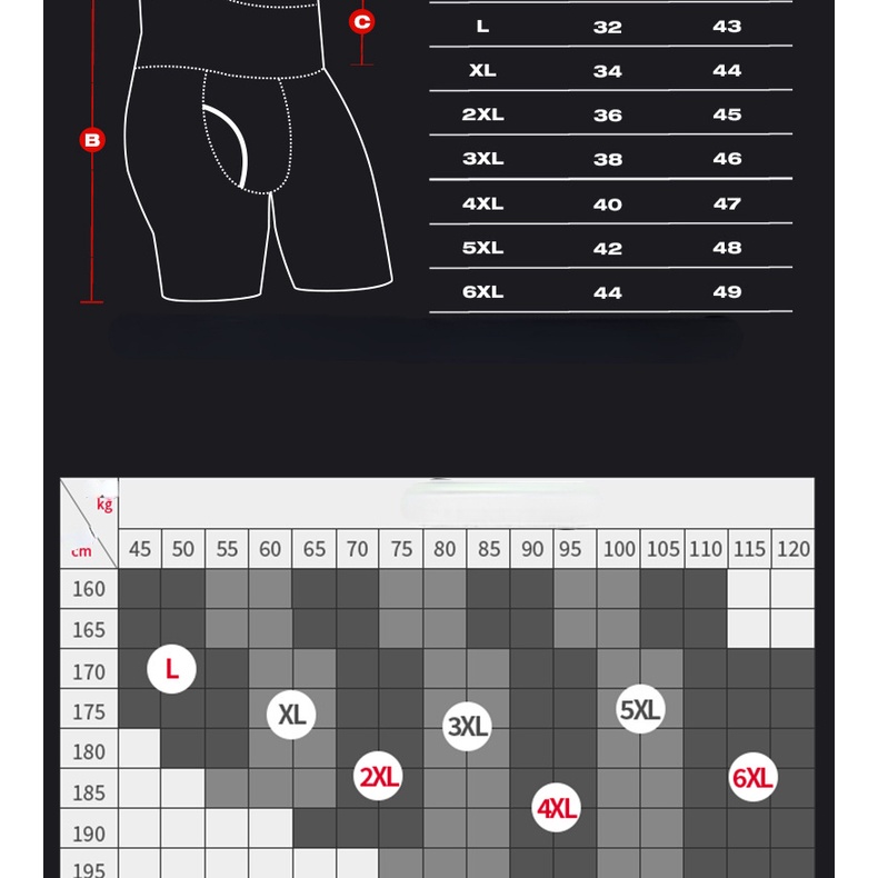 Quần Lót Boxer Cotton Lưng Cao Cỡ Lớn Giữ Ấm Thoáng Khí 260 Cho Nam