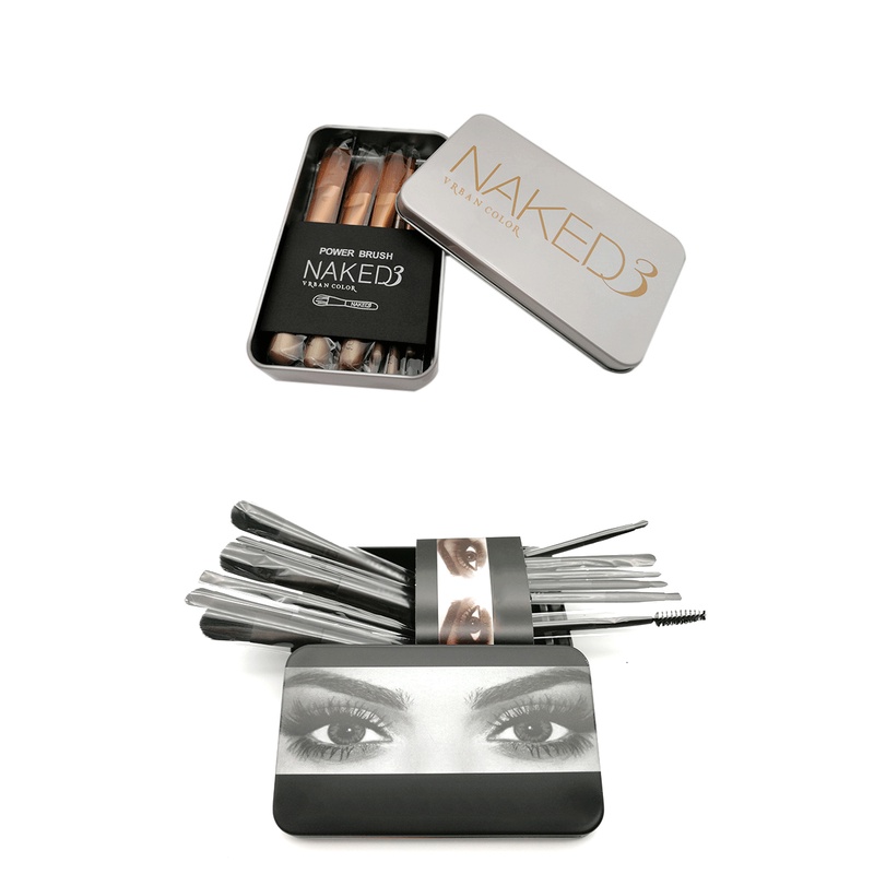 [Hàng mới về] Bộ Set 12 Cây Cọ Trang Điểm MAC đánh phấn mắt kẻ viền môi đánh phấn má hồng chuyên nghiệp
