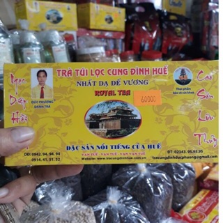 Trà Túi Lọc Cung Đình Đức Phượng 01 Hộp
