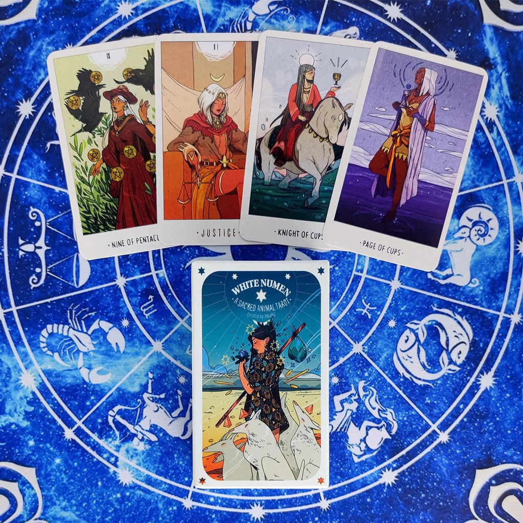 Bộ bài White Numen Tarot Nifoki B3